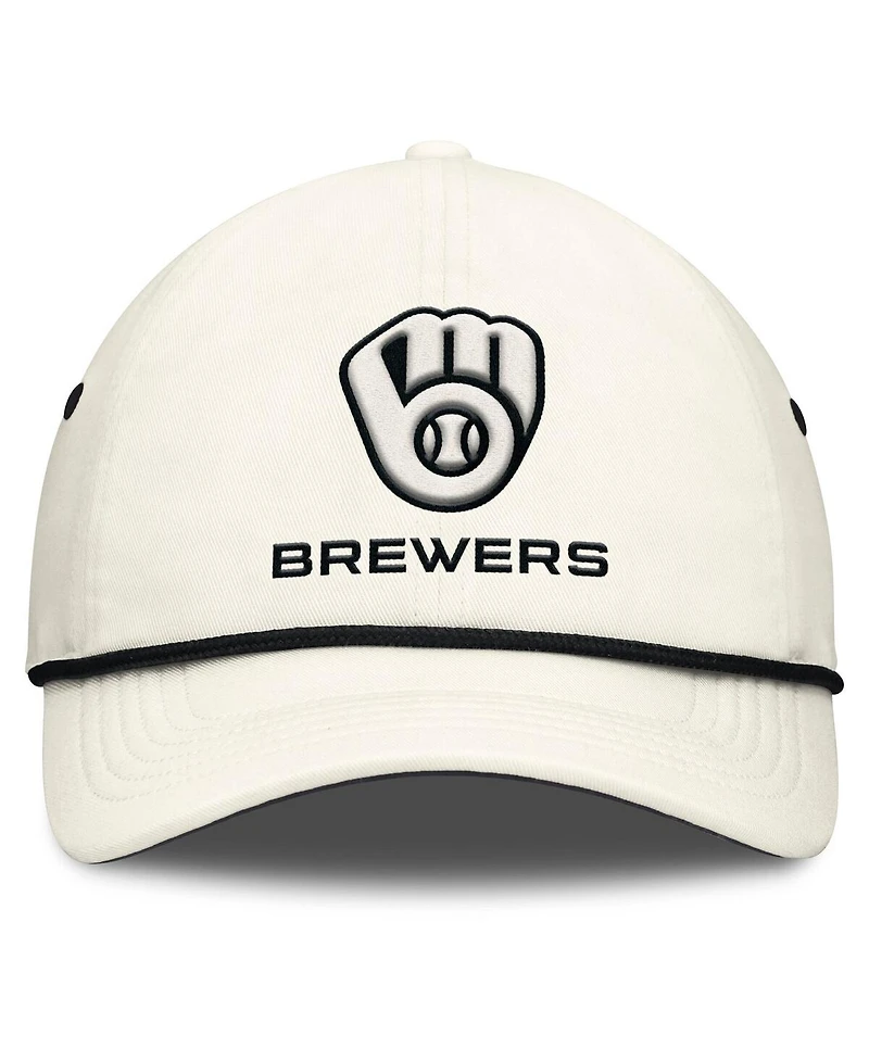 Nike Men's Stone Milwaukee Brewers Club Adjustable Hat