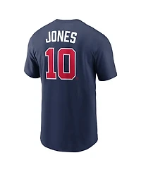Nike Men's Chipper Jones Navy Atlanta Braves Cooperstown Collection Name Number T-Shirt