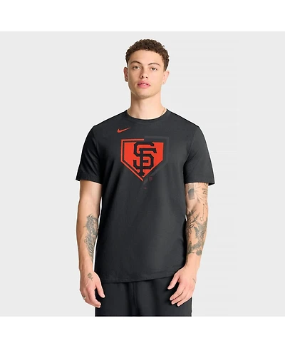 Nike Men's Black San Francisco Giants Icon T-Shirt