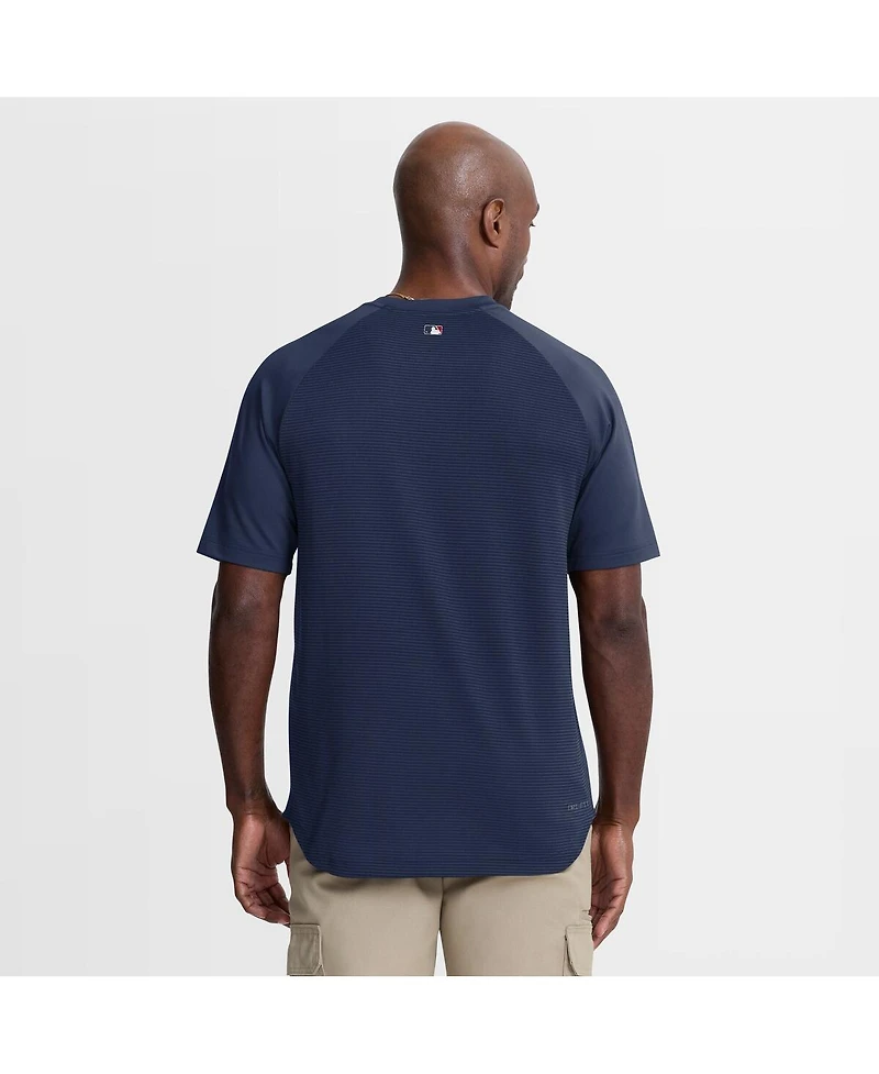 Nike Men's Navy Boston Red Sox Authentic Collection Batting Practice Pre-Game Raglan Dri-fit T -Shirt