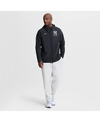 Nike Men's Navy New York Yankees Authentic Collection Raglan Therma-fit Full-Zip Hooded Jacket