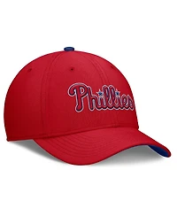 Nike Men's Red Philadelphia Phillies Primetime Rise Dri-fit Flex Hat