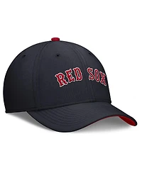 Nike Men's Navy Boston Red Sox Primetime Rise Dri-fit Flex Hat