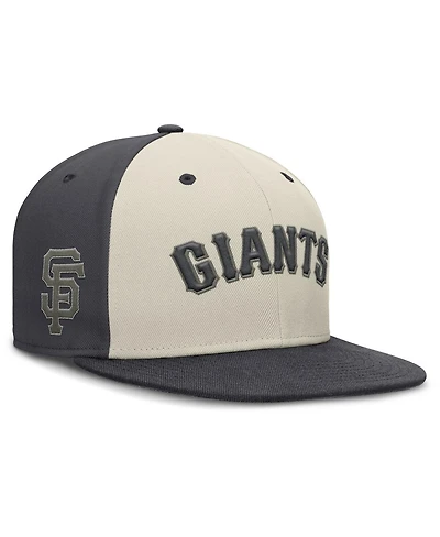 Nike Men's Cream San Francisco Giants Dri-fit True Fitted Hat