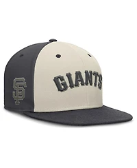 Nike Men's Cream San Francisco Giants Dri-fit True Fitted Hat