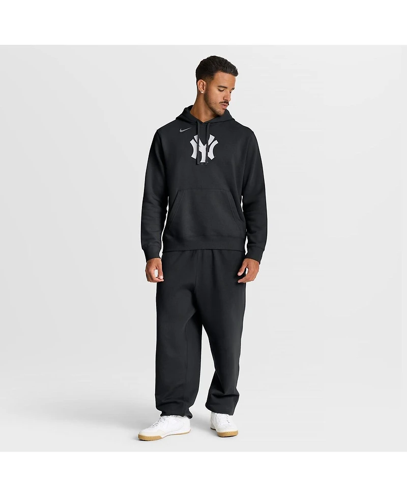 Nike Men's Black New York Yankees Club Hoodie