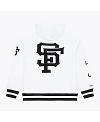 Mitchell & Ness Men's White San Francisco Giants Cooperstown Collection Fleece Hoodie