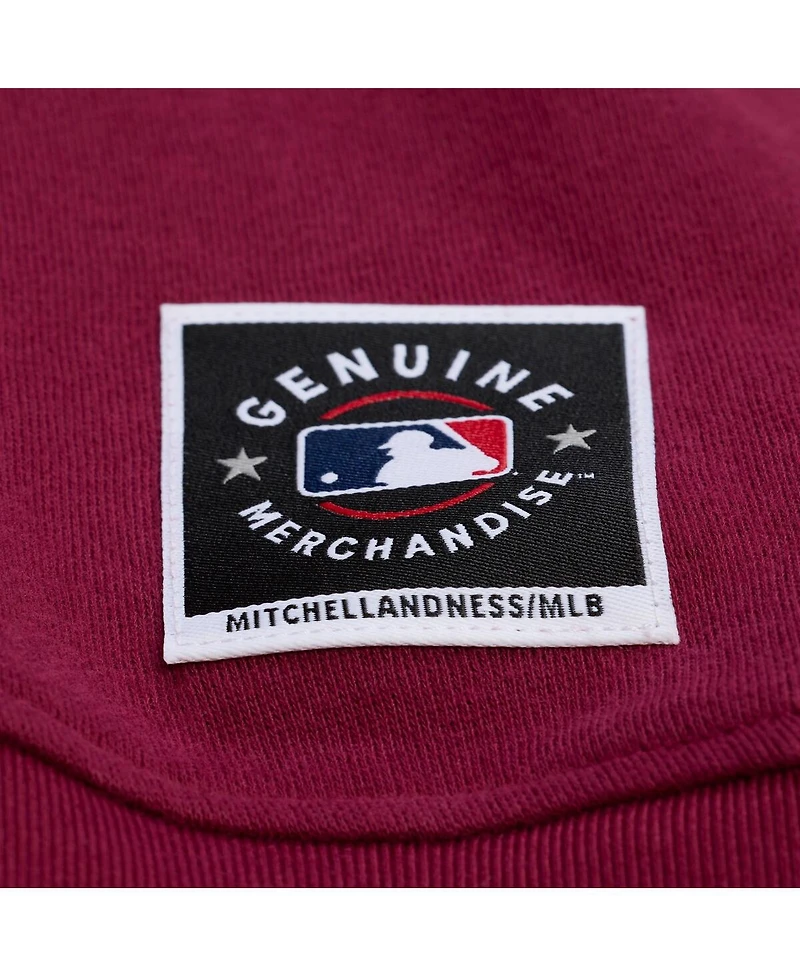 Mitchell & Ness Women's Burgundy Philadelphia Phillies Script Sweatshirt
