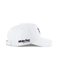 '47 Brand Men's White Chicago White Sox Foundational Pinch Offside Adjustable Hat