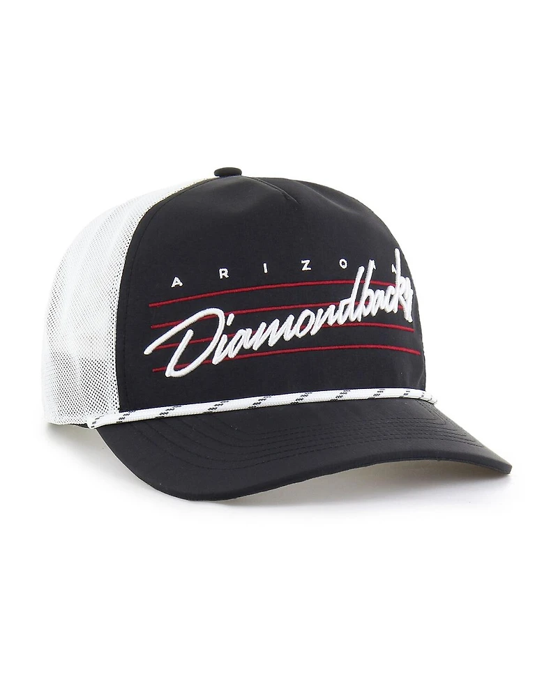 '47 Brand Men's Black Arizona Diamondbacks Brrr Downburst Mesh Hitch Adjustable Hat