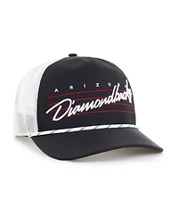 '47 Brand Men's Black Arizona Diamondbacks Brrr Downburst Mesh Hitch Adjustable Hat