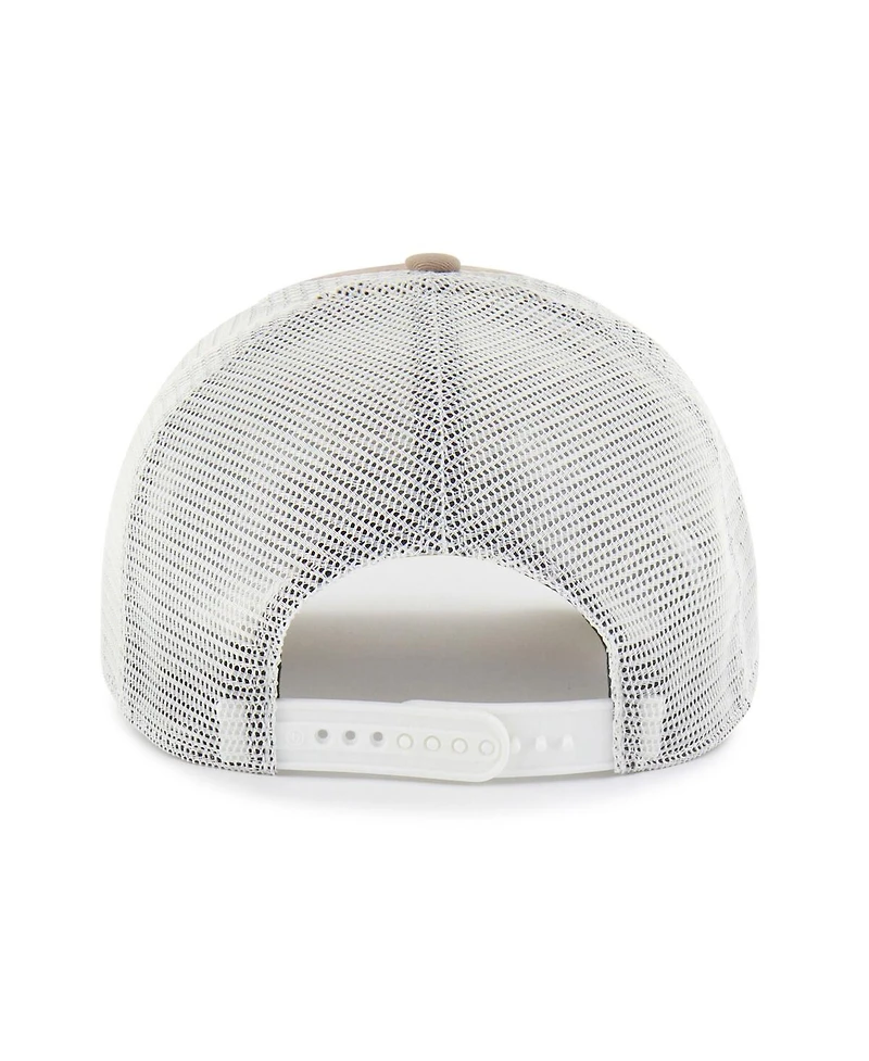 '47 Brand Men's Brown Chicago Cubs Foundational Mesh Hitch Adjustable Hat