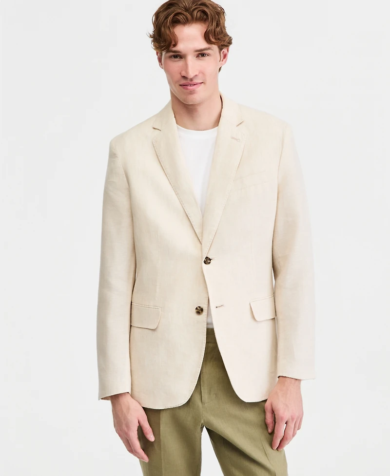 Club Room Men's 100% Linen Blazer, Created for Macy's