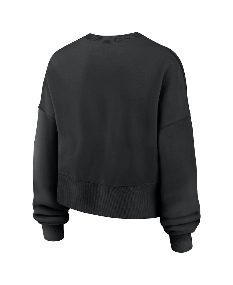 Nike Women's Black Ohio State Buckeyes Legacy Fleece Sweatshirt