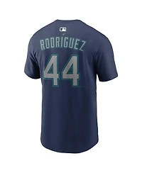 Nike Men's Julio Rodriguez Navy Seattle Mariners 50th Season Name Number T-Shirt