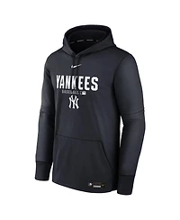 Nike Men's Navy New York Yankees Authentic Collection Therma-fit Hoodie