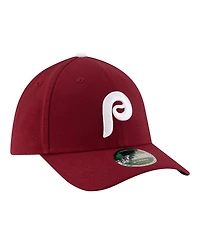 New Era Men's Philadelphia Phillies Player Replica 39THIRTY M-Crown Flex Hat
