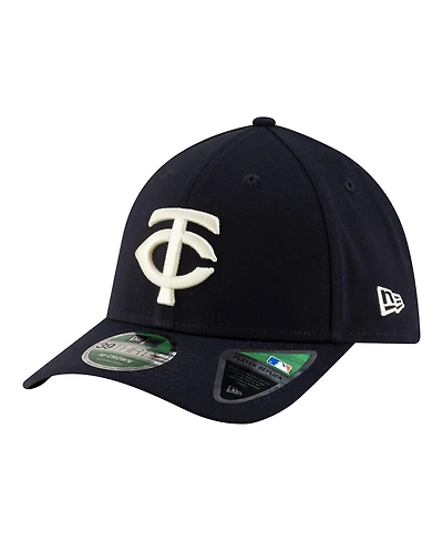New Era Men's Navy Minnesota Twins Alternate Player Replica 39THIRTY M-Crown Flex Hat