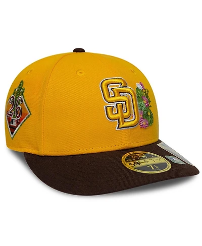 New Era Men's Gold/Brown San Diego Padres 2026 Spring Training Low Profile 59FIFTY Fitted Hat