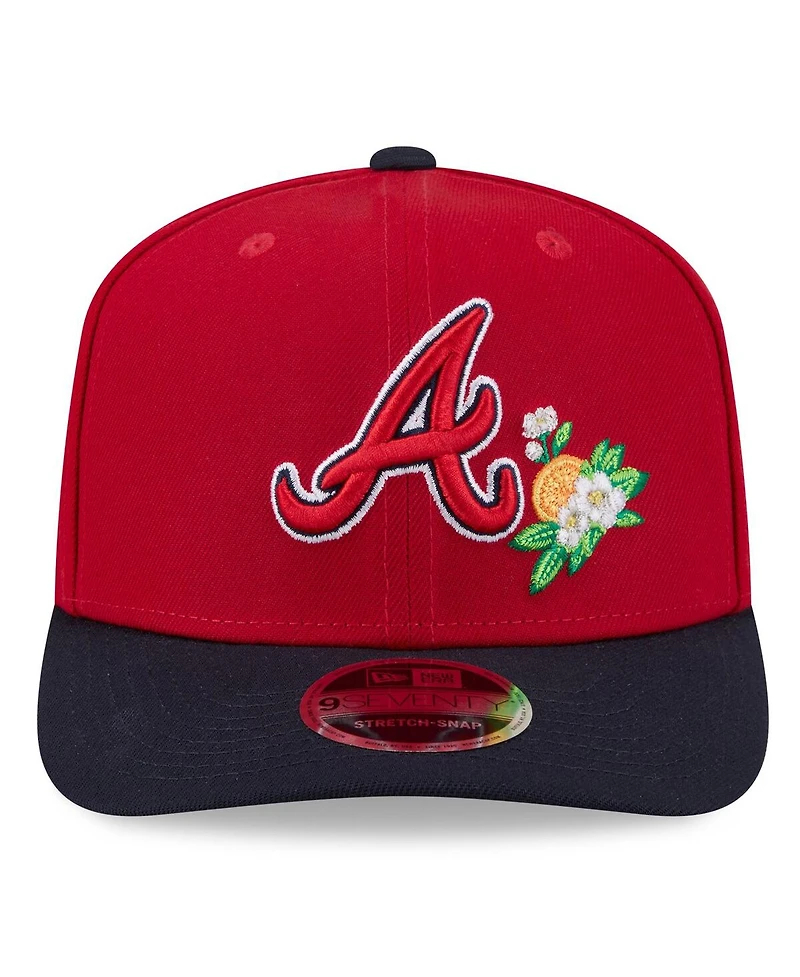 New Era Men's Red/Navy Atlanta Braves 2026 Spring Training 9SEVENTY Adjustable Hat
