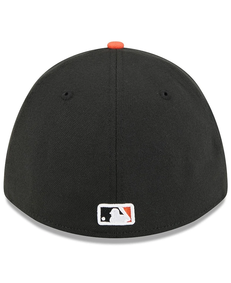 New Era Men's Black/Orange San Francisco Giants 2026 Spring Training M-Crown 39THIRTY Flex Hat