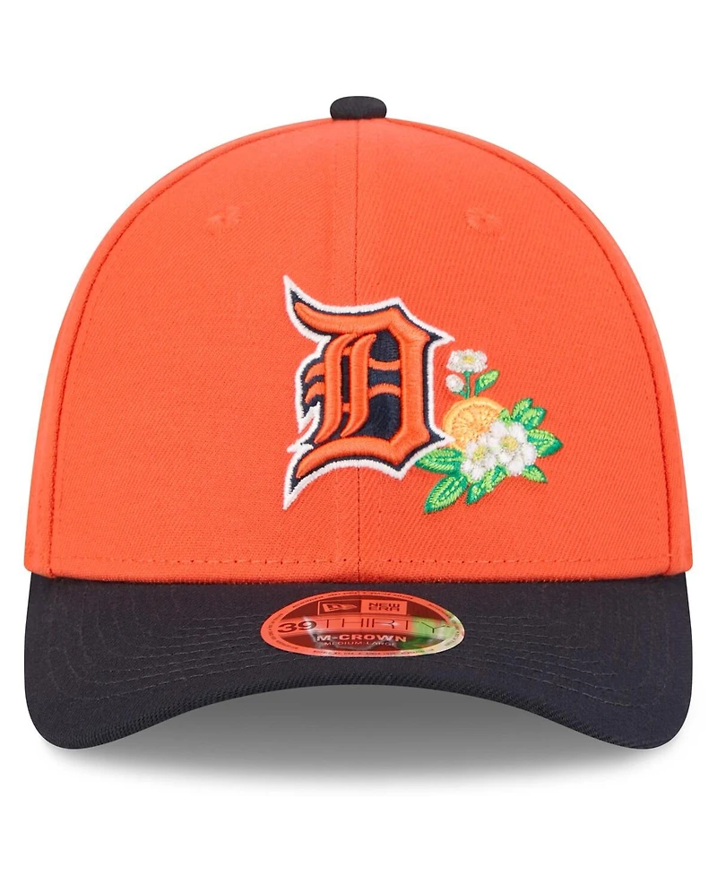 New Era Men's Orange/Navy Detroit Tigers 2026 Spring Training M-Crown 39THIRTY Flex Hat
