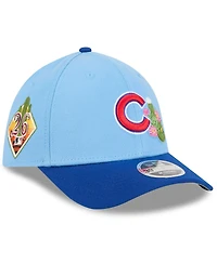 New Era Men's Light Blue/Royal Chicago Cubs 2026 Spring Training M-Crown 39THIRTY Flex Hat