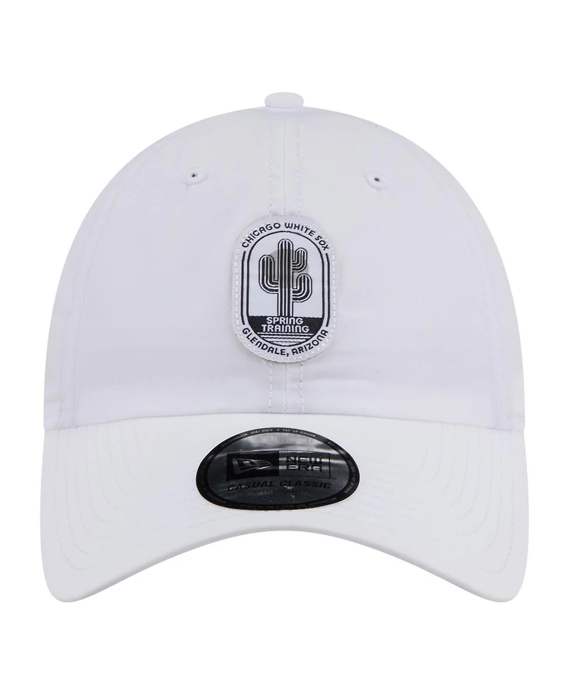 New Era Men's White Chicago White Sox 2026 Spring Training Fan Pack Icon Casual Classic Adjustable Hat