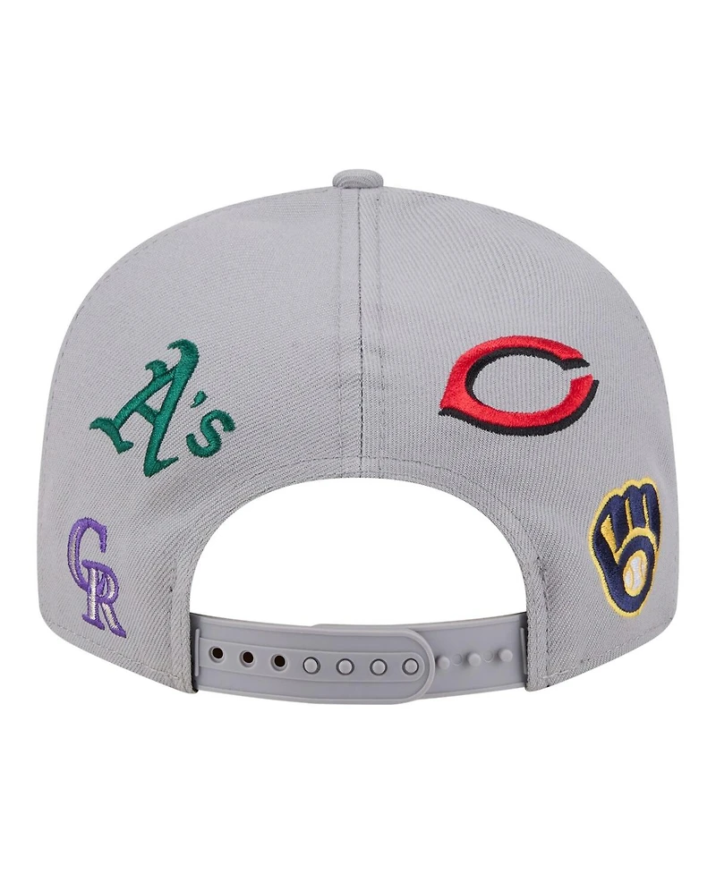 New Era Men's Gray 2026 Spring Training Cactus League Scattered 9FIFTY Adjustable Hat