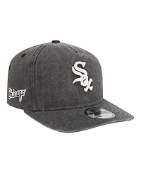 New Era Men's Black Chicago White Sox Denim Classic 19TWENTY Adjustable Hat