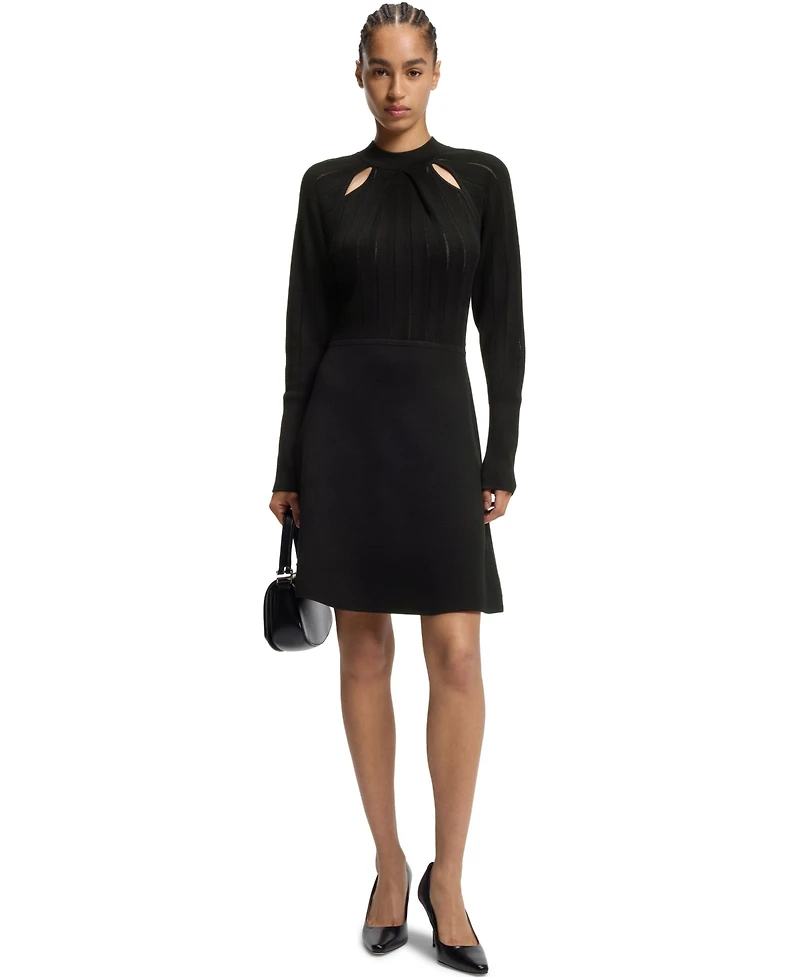 Boss by Hugo Women's Skater-Style Knitted Dress