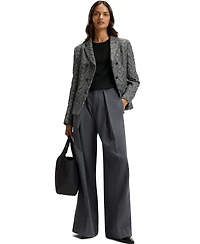 Boss by Hugo Boss Women's Mercerized-Cotton Rhinestone Double B T-Shirt