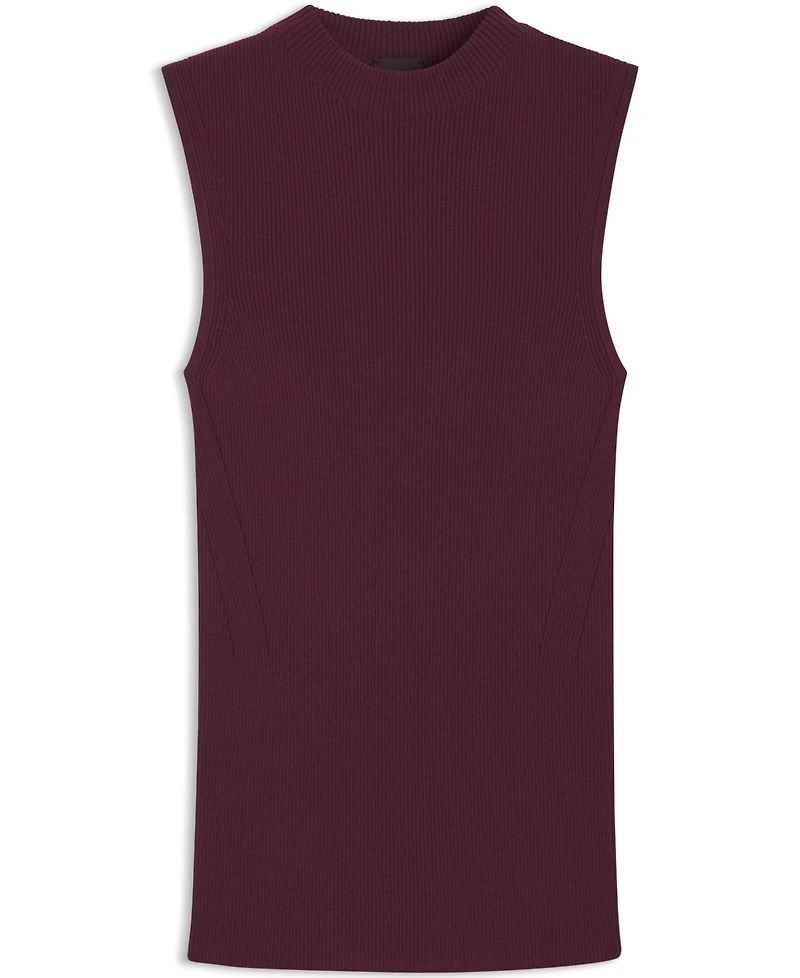 Boss by Hugo Women's Sleeveless Mock-Neck Top