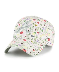 '47 Brand Big Girls Light Pink Atlanta Braves Posey Clean Up Adjustable Hat