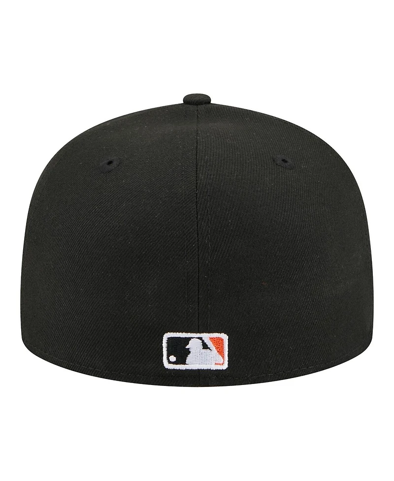 New Era Men's Black San Francisco Giants City Patch 59FIFTY Fitted Hat
