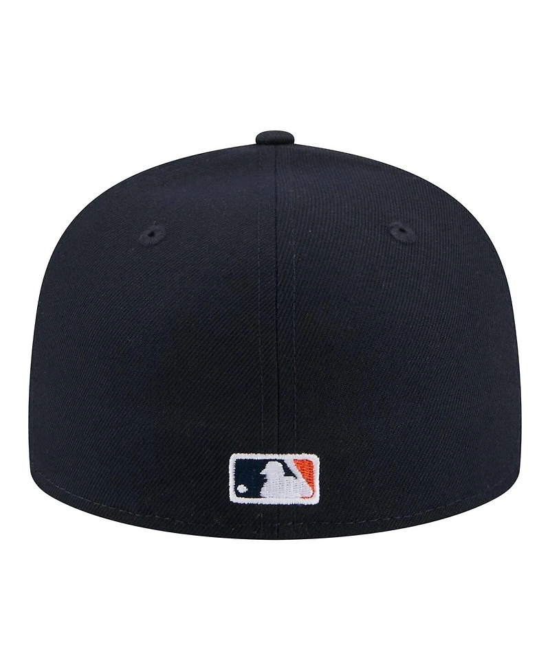 New Era Men's Navy Houston Astros City Patch 59FIFTY Fitted Hat