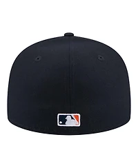 New Era Men's Navy Houston Astros City Patch 59FIFTY Fitted Hat