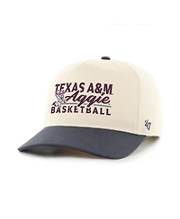 '47 Brand Men's Natural/Charcoal Texas A M Aggies Ol' Sarge Basketball Hitch Adjustable Hat