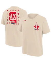 Nike Big Boys and Girls Natural 2026 Spring Training Cactus League T-Shirt