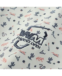 Breezy Golf Men's White Wm Phoenix Open Locals Only Polo Shirt