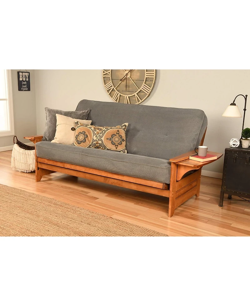 Odiak Phoenix Frame with Marmont Thunder Mattress and Storage Drawers