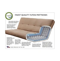 Kodiak Phoenix Frame/Antique White Finish/Canadian Mattress/Storage Drawers