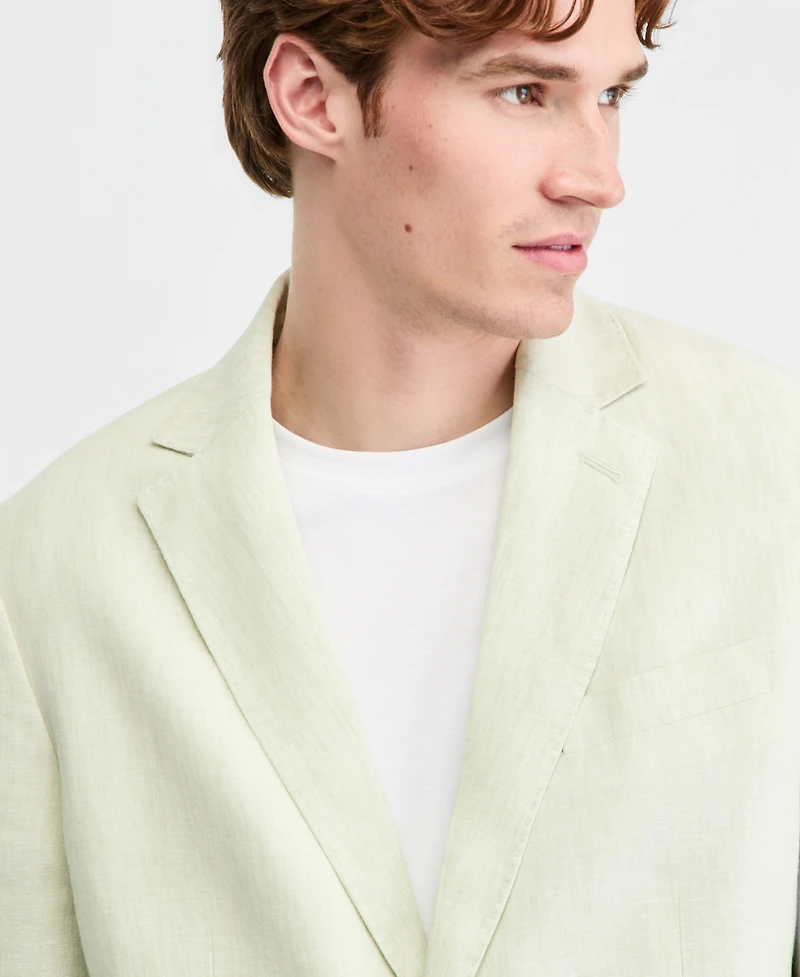 Club Room Men's 100% Linen Blazer, Created for Macy's
