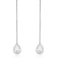 Ettika Barely There Crystal Dangle Earrings