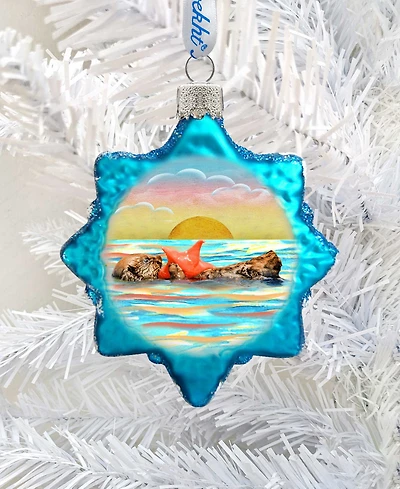 Designocracy Shell Mercury Holiday Ornament