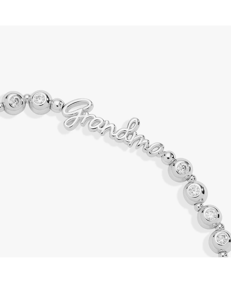 Alex and Ani Grandma Elongated Crystal Stretch Bracelet