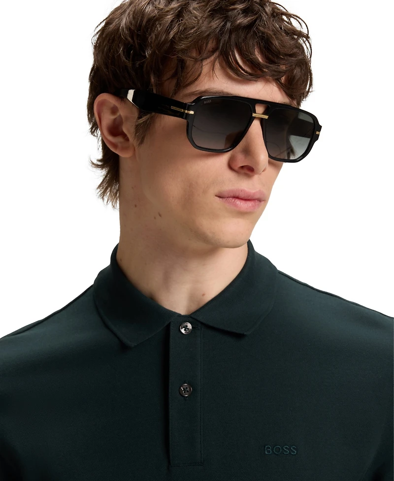 Boss by Hugo Men's Cotton Regular-Fit Polo Shirt