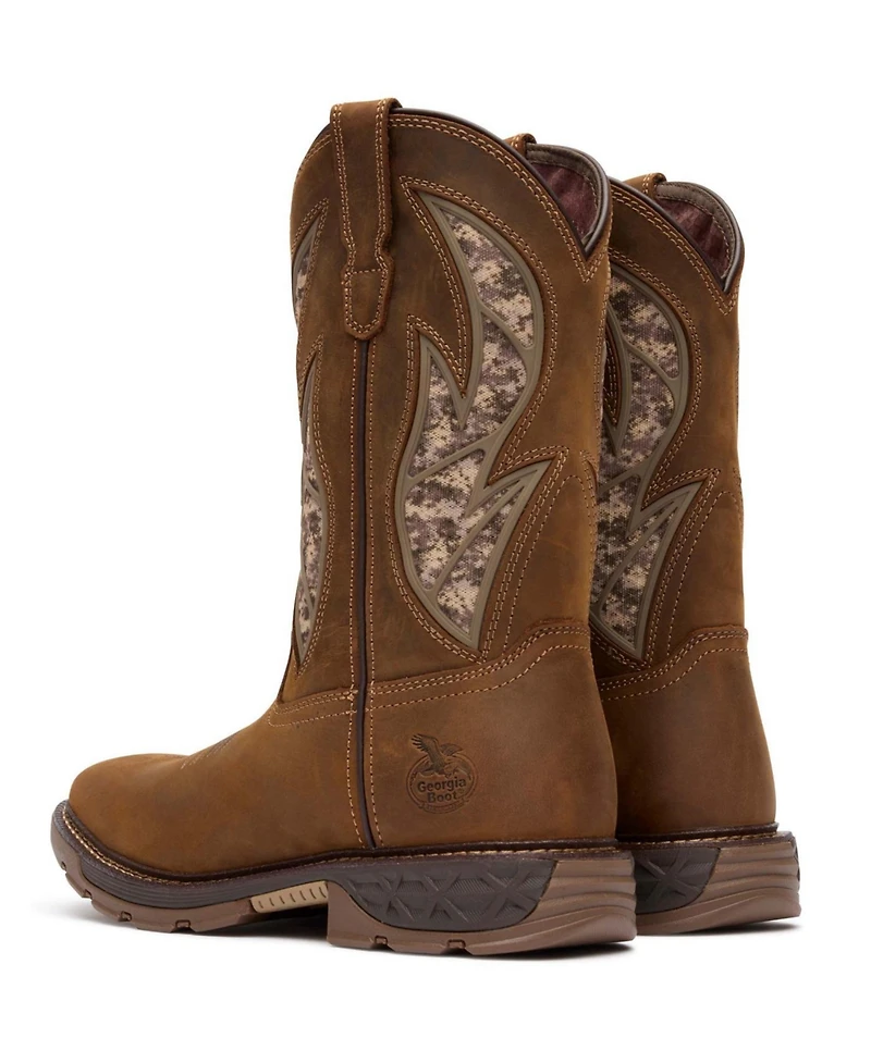 Georgia Boot Men's Carbo-Tec Flx 11" Pull-On Work