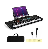 Hongge 61 Key Electric Portable Digital Keyboard Piano for Beginner