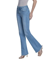 Vervet Women's High Rise Full Length Bootcut Jeans